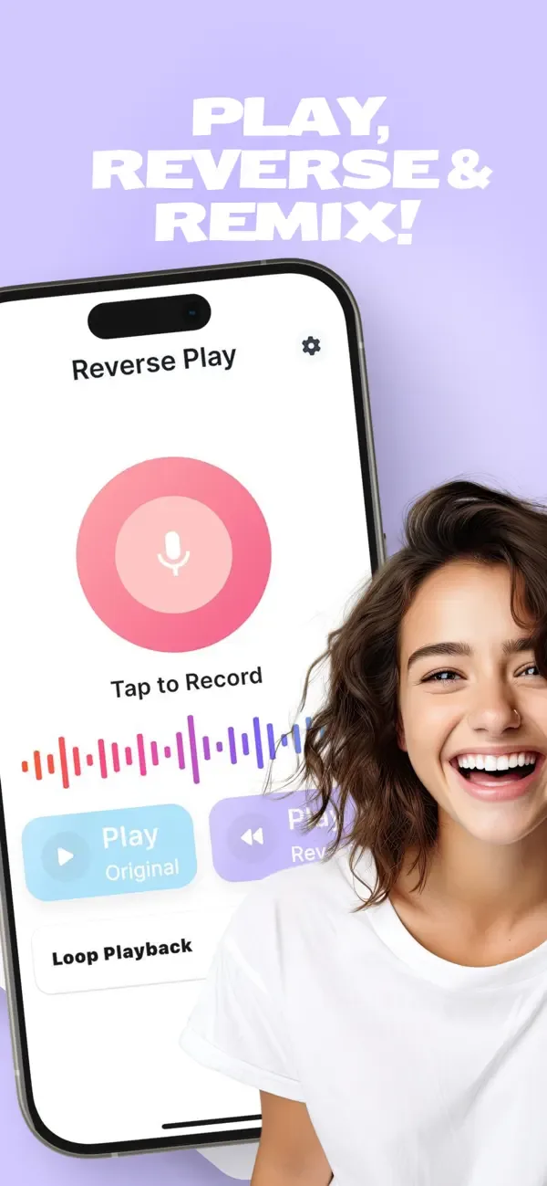 Reverse Singing Audio Play screenshot 3