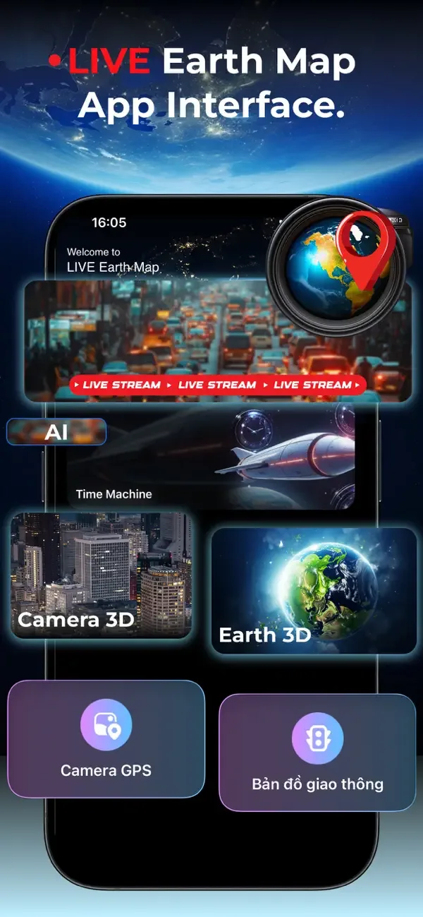 TerraCam: GPS Satellite screenshot 1