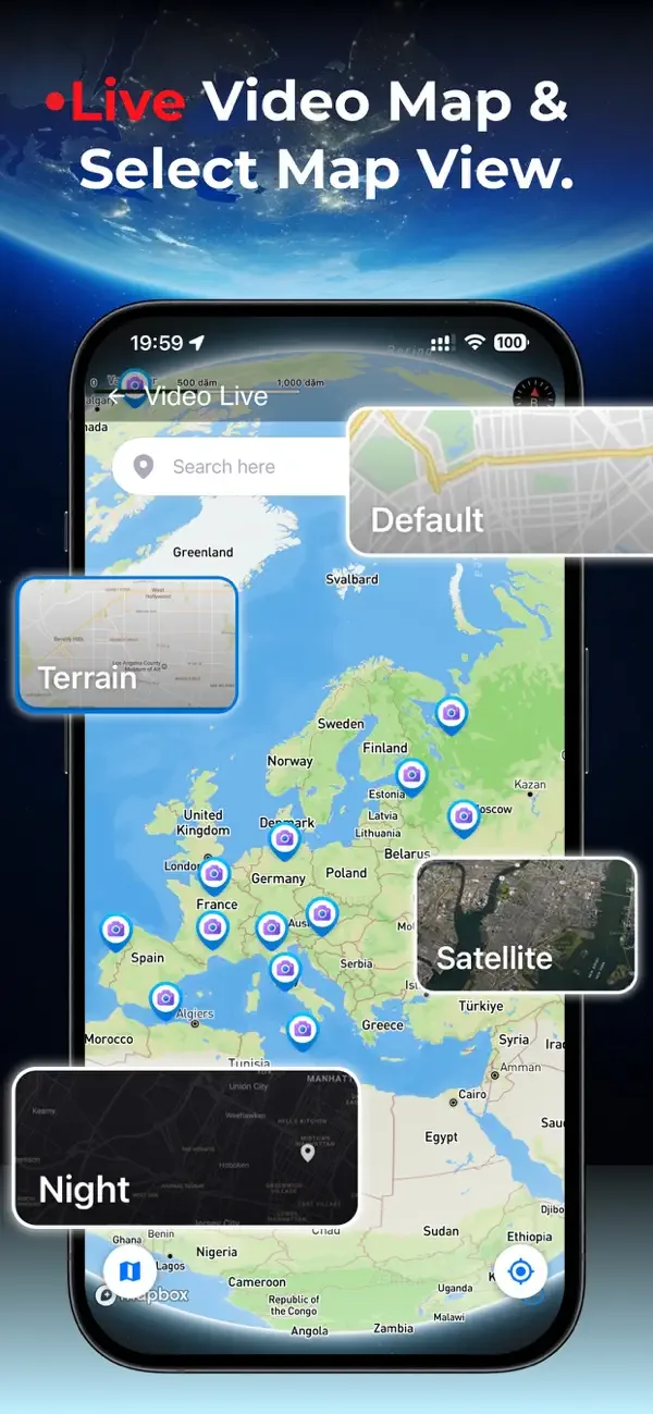 TerraCam: GPS Satellite screenshot 4