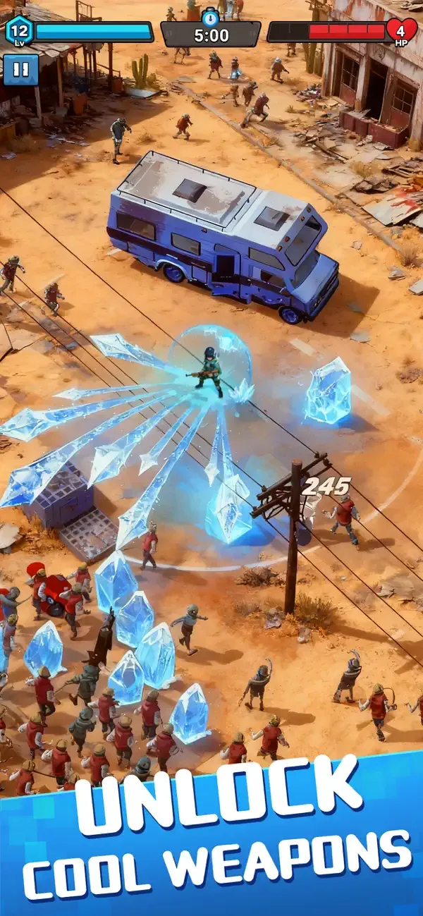 Zombie Roguebie: Shooting Game screenshot 3