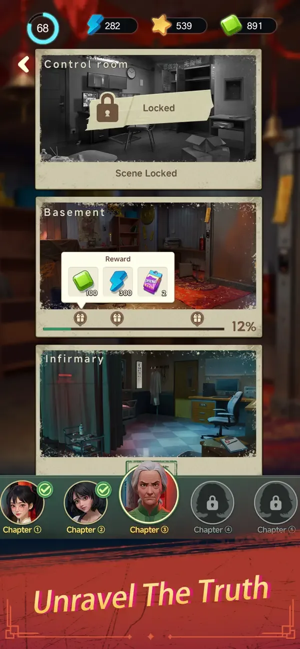 Haunted Merge: Horror Story screenshot 2