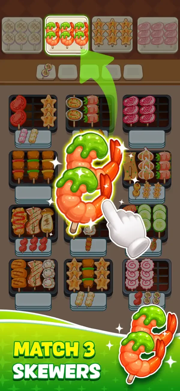 Skewer Jam: Food Games screenshot 1