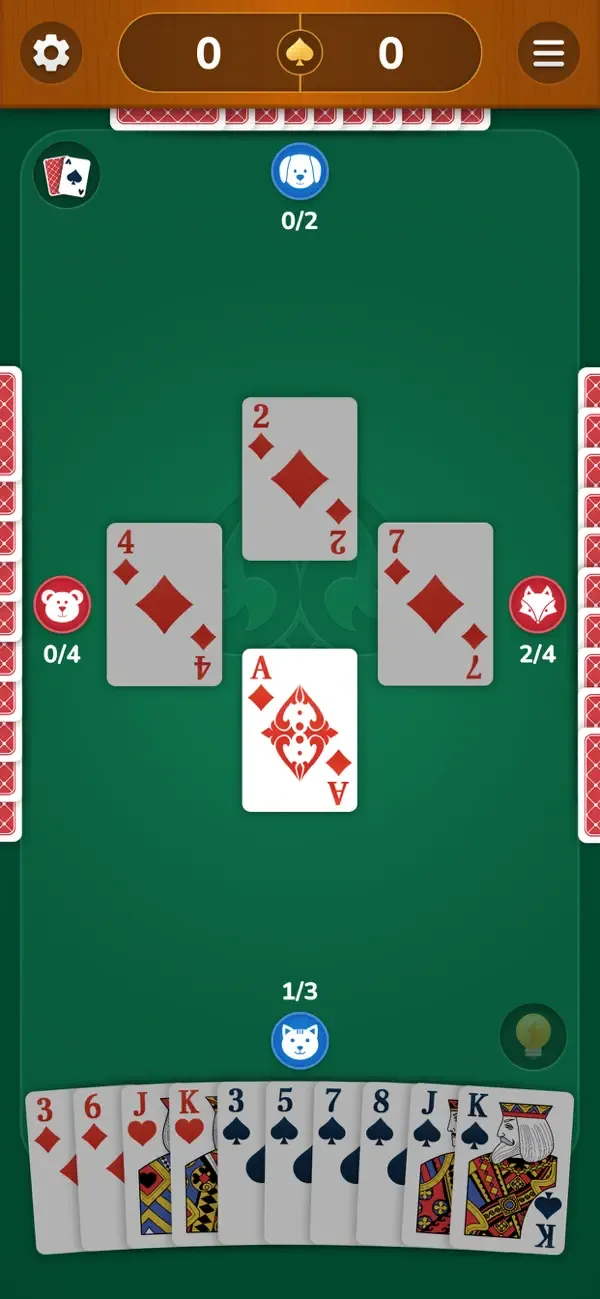 Spades - Classic Cards Game screenshot 1