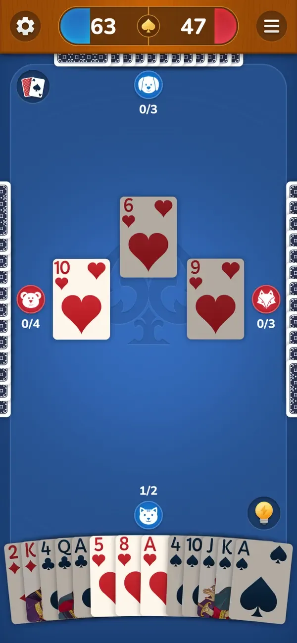 Spades - Classic Cards Game screenshot 2
