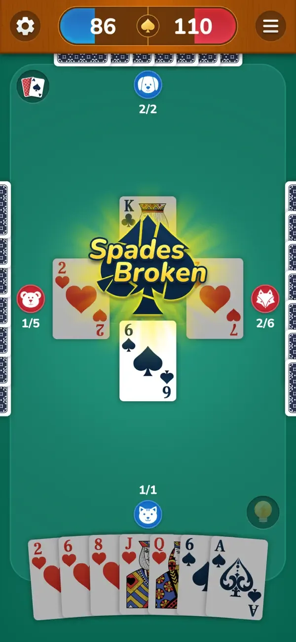 Spades - Classic Cards Game screenshot 5