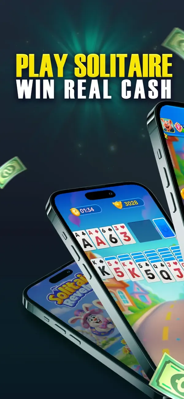 Solitaire Revelry:Win Cash screenshot 1