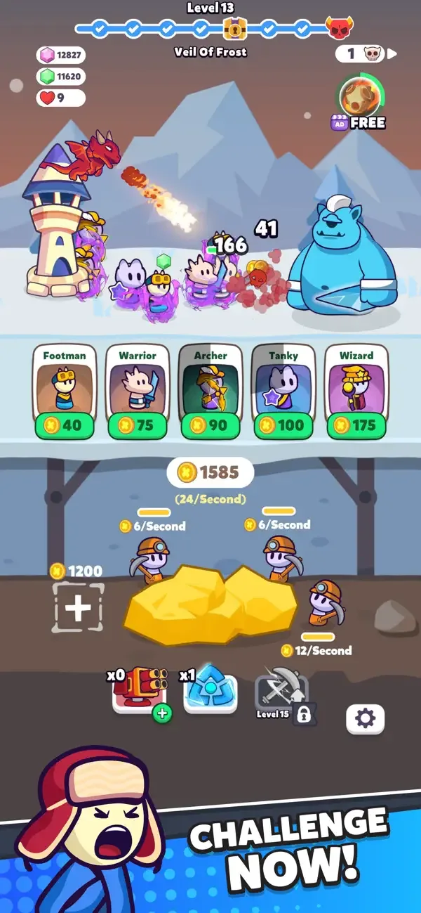 Miner Fighters ! screenshot 1