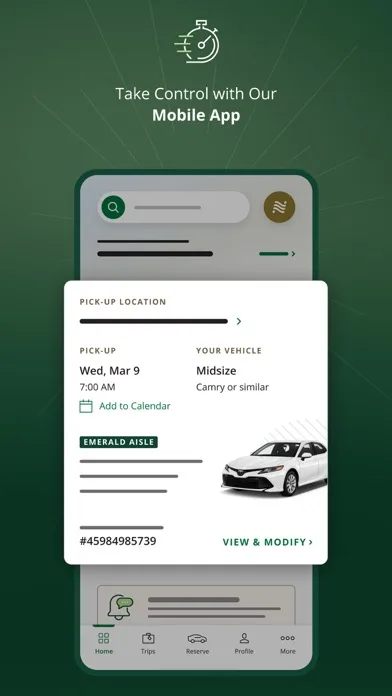 National Car Rental screenshot 1