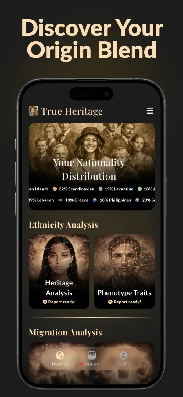 True Heritage & Ancestry: EDNA screenshot 2