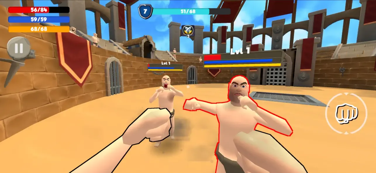Gladiator Simulator: Arena War screenshot 2