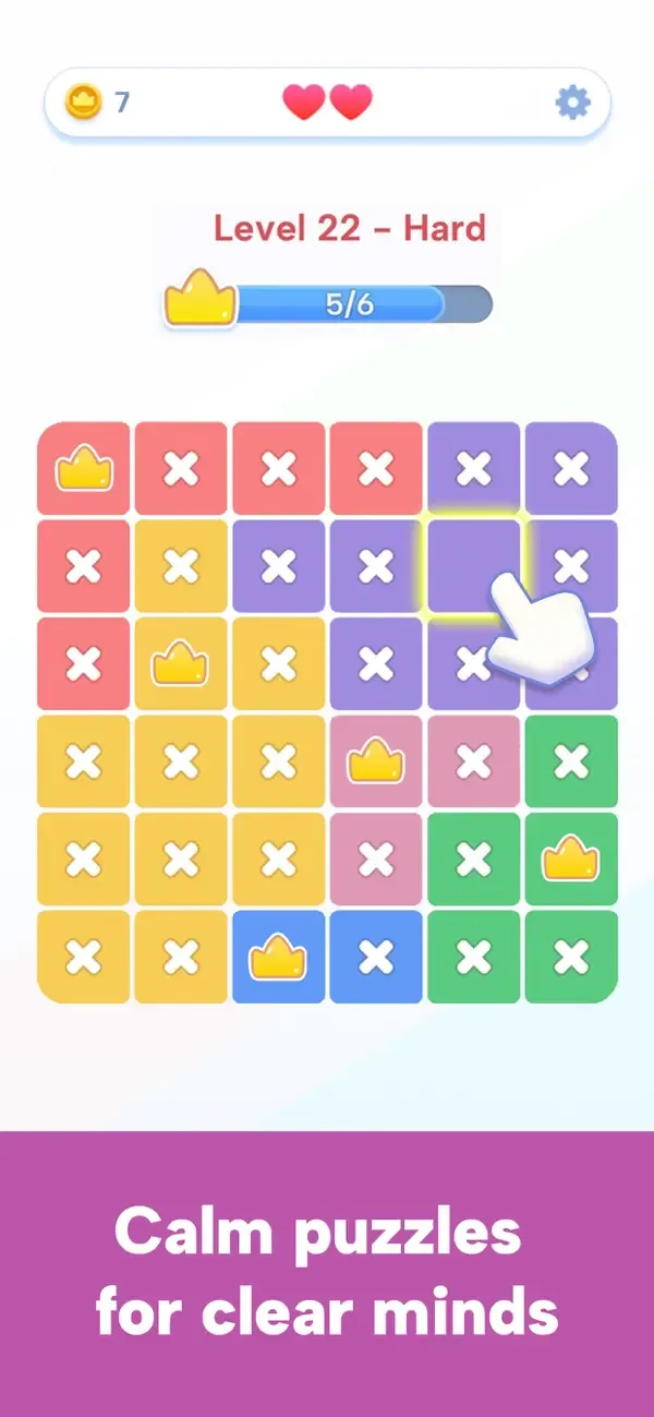 Queenzle - Queen Puzzle Game screenshot 3