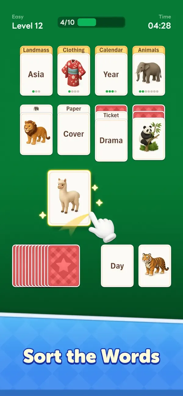 Word Solitaire Now! screenshot 1
