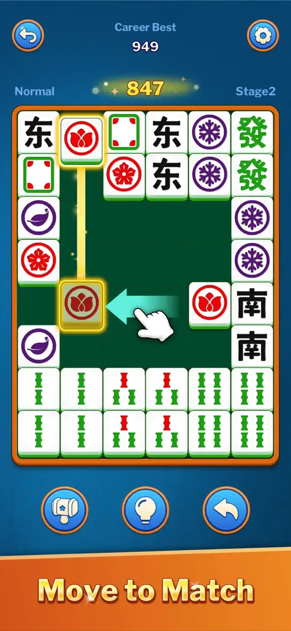 Mahjong Matching - Slide Match screenshot 2
