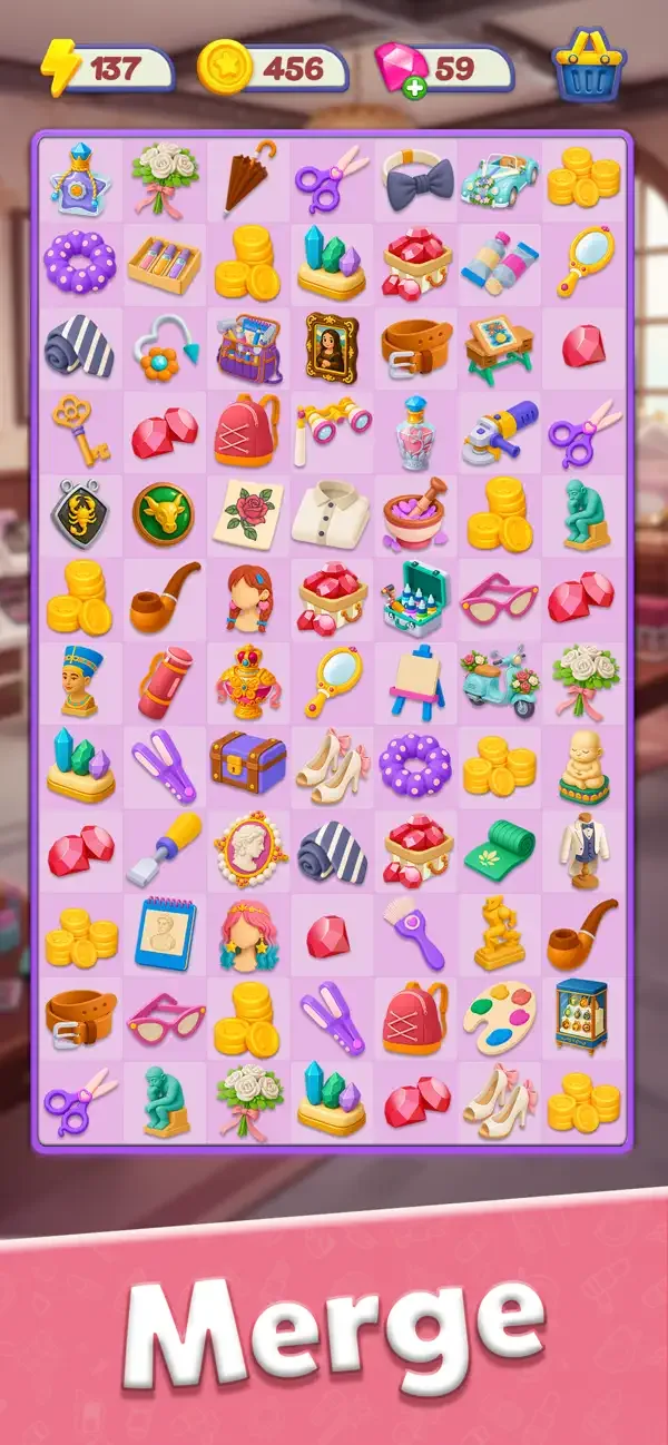 Glow Tales: Merge & Makeover screenshot 1