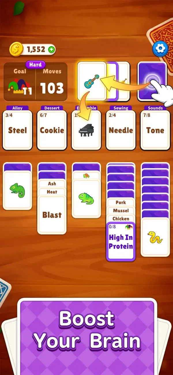 Words Klondike : Associations screenshot 3
