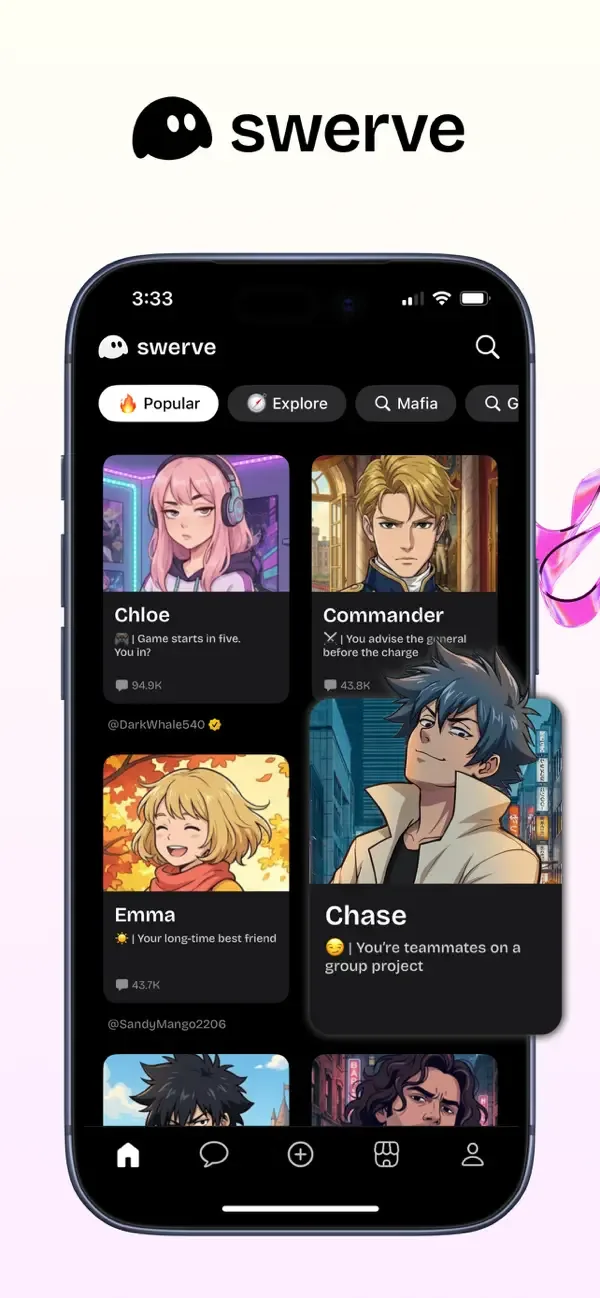 Swerve - AI Chat screenshot 1