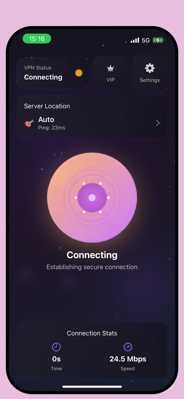 VPN Vpnfly Master 2026 screenshot 2