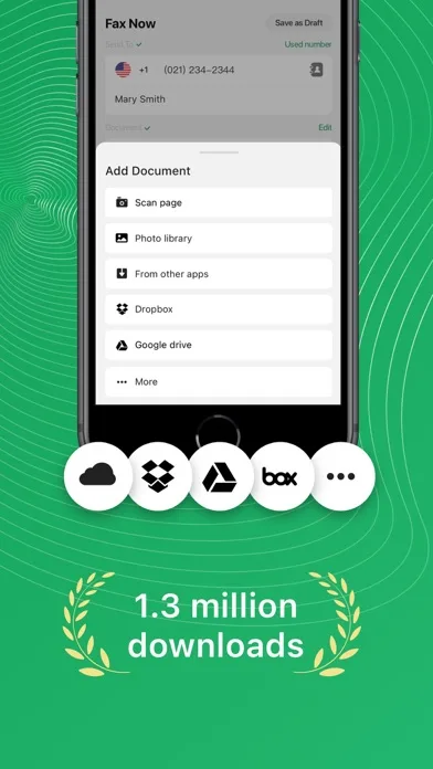 Tiny Fax: Send Fax From iPhone screenshot 2