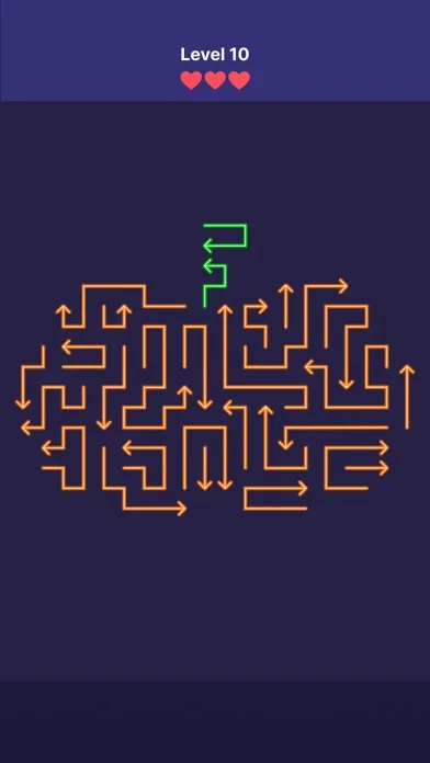 Neon Puzzle: Arrow Swipe screenshot 3