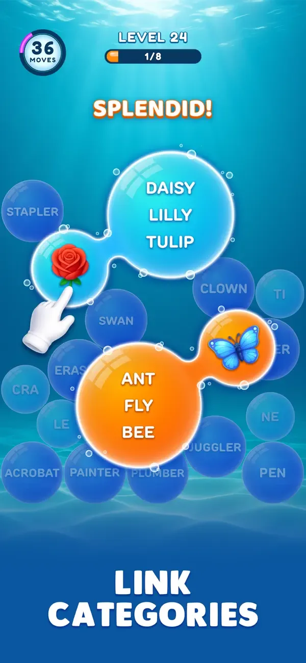 Bubble Word Jam screenshot 5