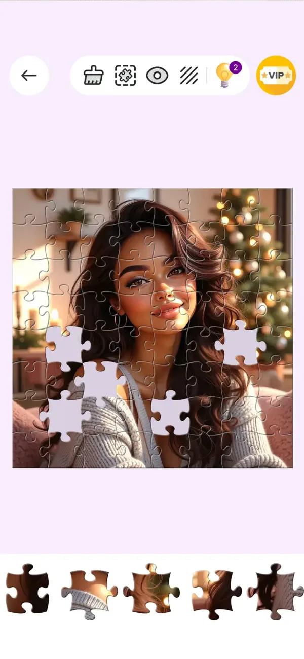 Black Jigsaw - Jigsaw Puzzles screenshot 2