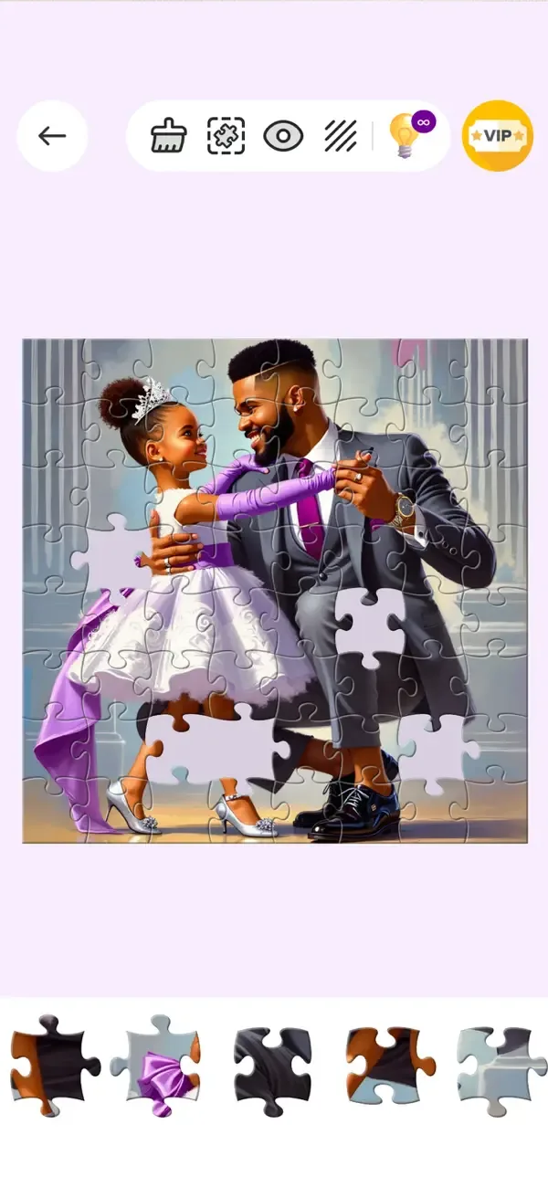 Black Jigsaw - Jigsaw Puzzles screenshot 5