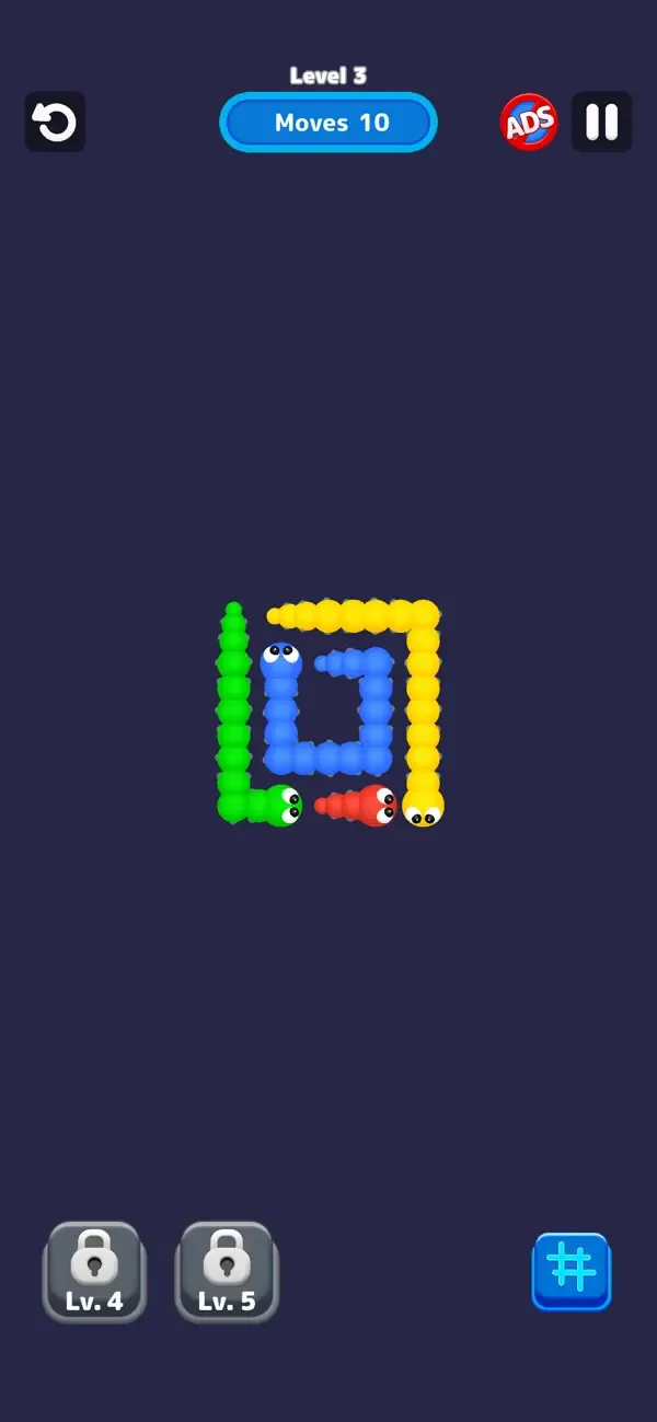 Worm Escape : Tap Out Puzzle screenshot 1