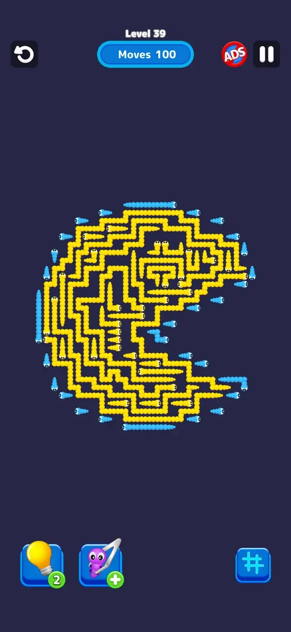 Worm Escape : Tap Out Puzzle screenshot 3