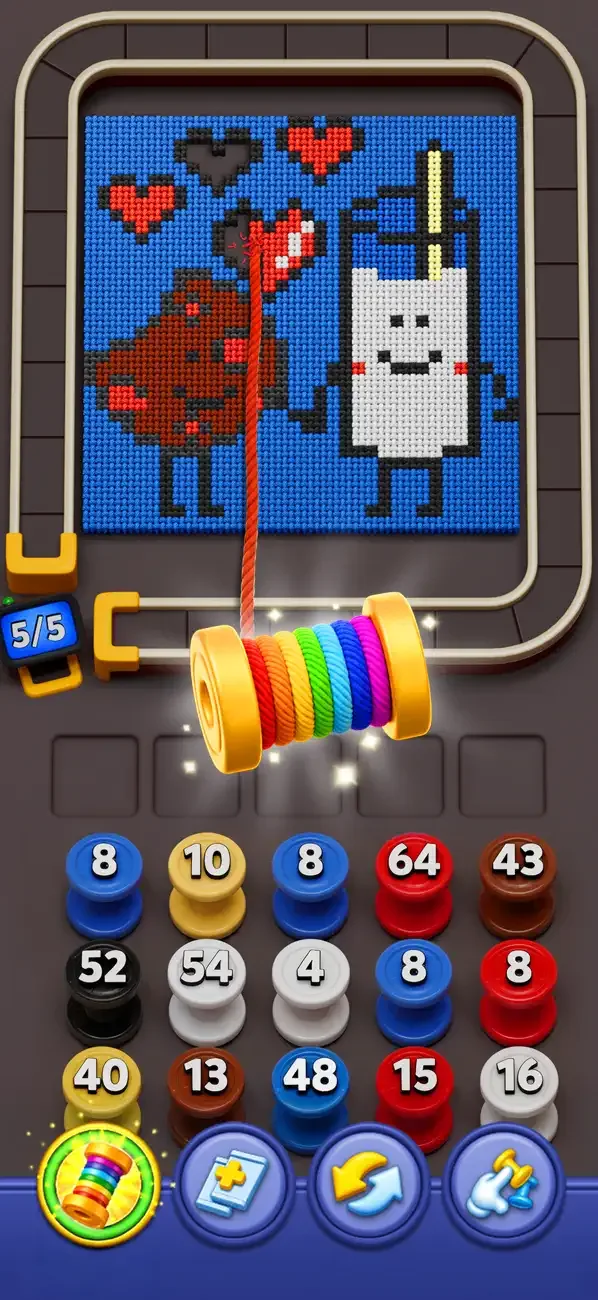 Yarn Loop: Knit Puzzle screenshot 5