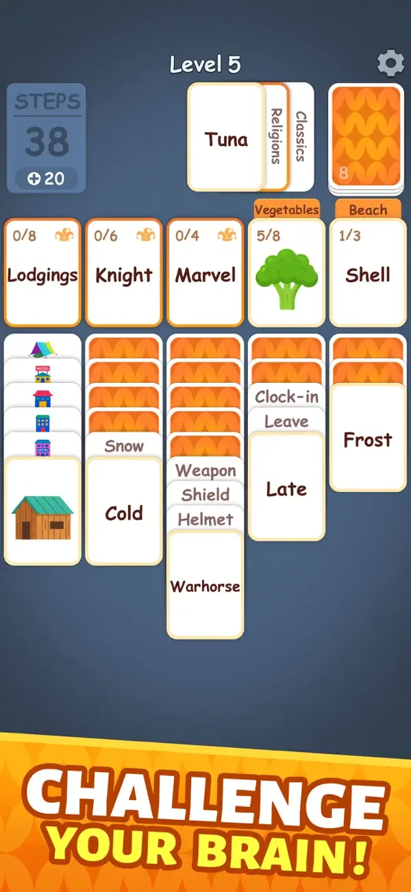 Associate Words -Solitaire Fun screenshot 5