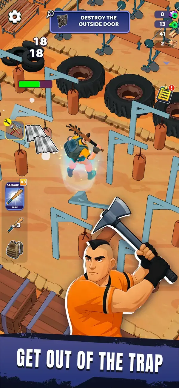 Zone X: Wasteland Survival screenshot 3