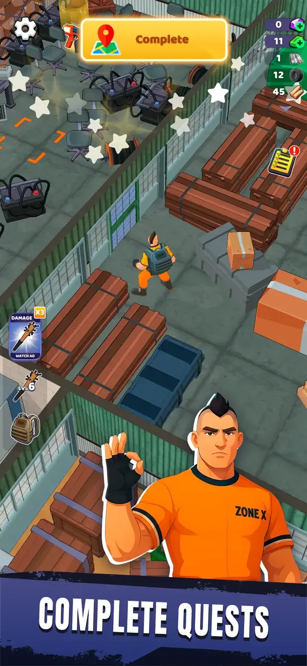 Zone X: Wasteland Survival screenshot 5
