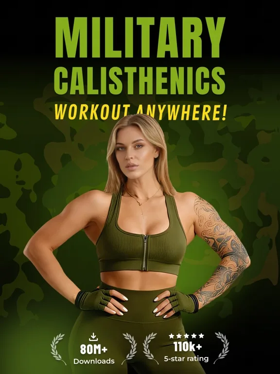 Military Calisthenics Women screenshot 1