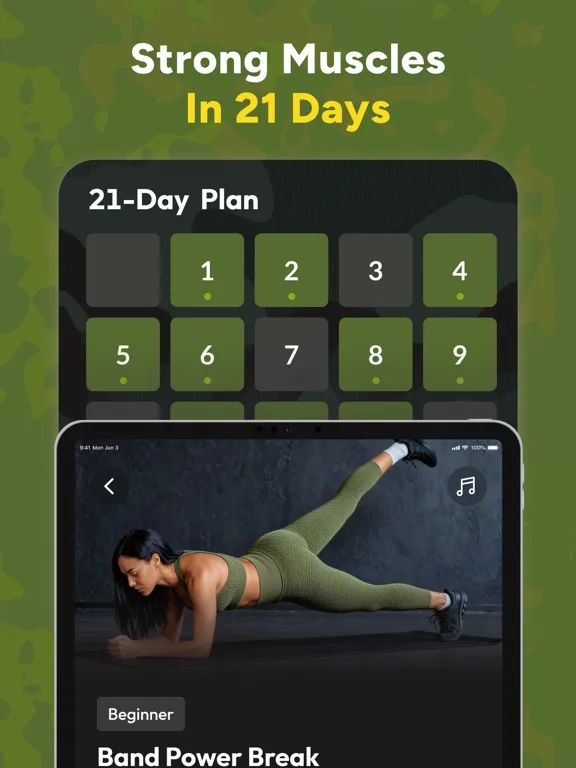 Military Calisthenics Women screenshot 2
