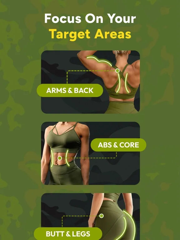 Military Calisthenics Women screenshot 3