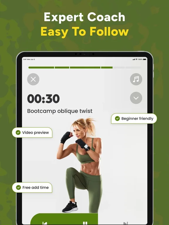 Military Calisthenics Women screenshot 5