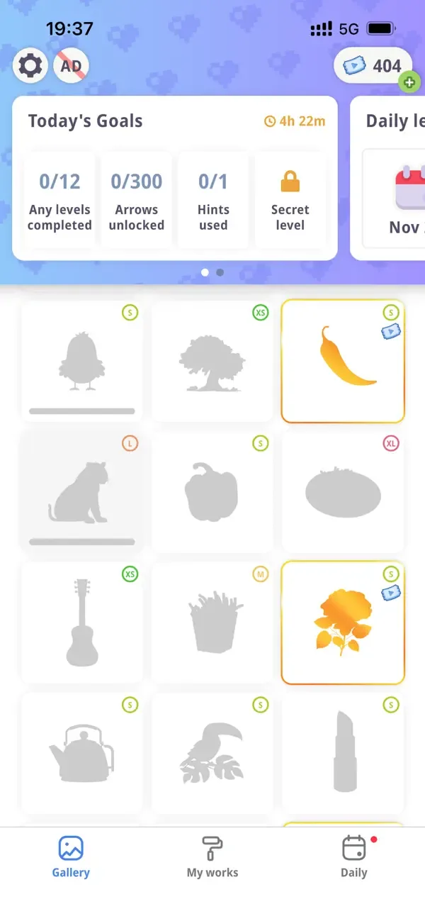 Tap Arrows Gallery: Brain Game screenshot 5