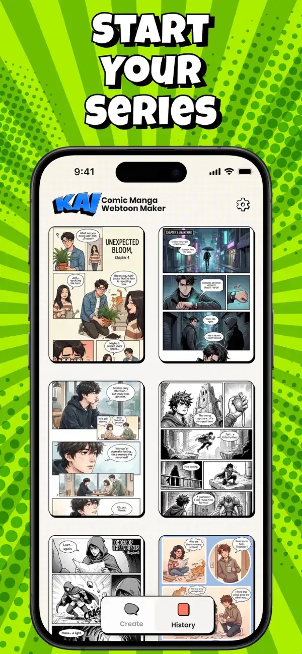 KAI: Comic Maker Manga, Manhwa screenshot 4