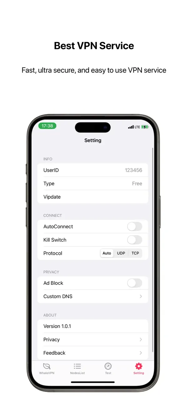 Whale VPN screenshot 3