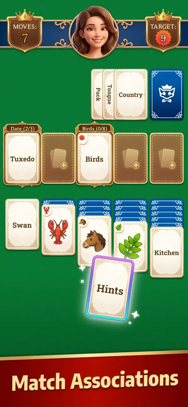 Solitaire Word Associations screenshot 2
