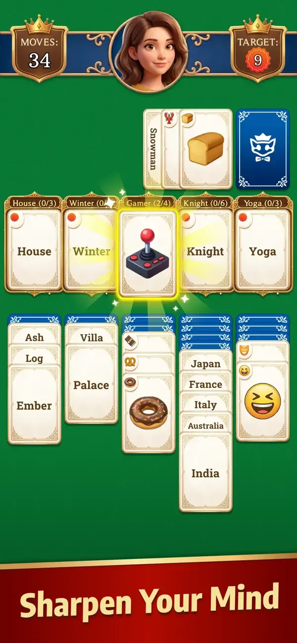 Solitaire Word Associations screenshot 3