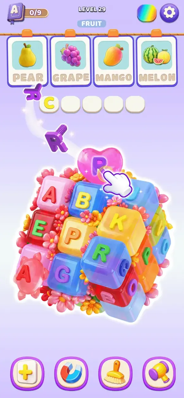 Word Screw Go : Puzzle 3D screenshot 1