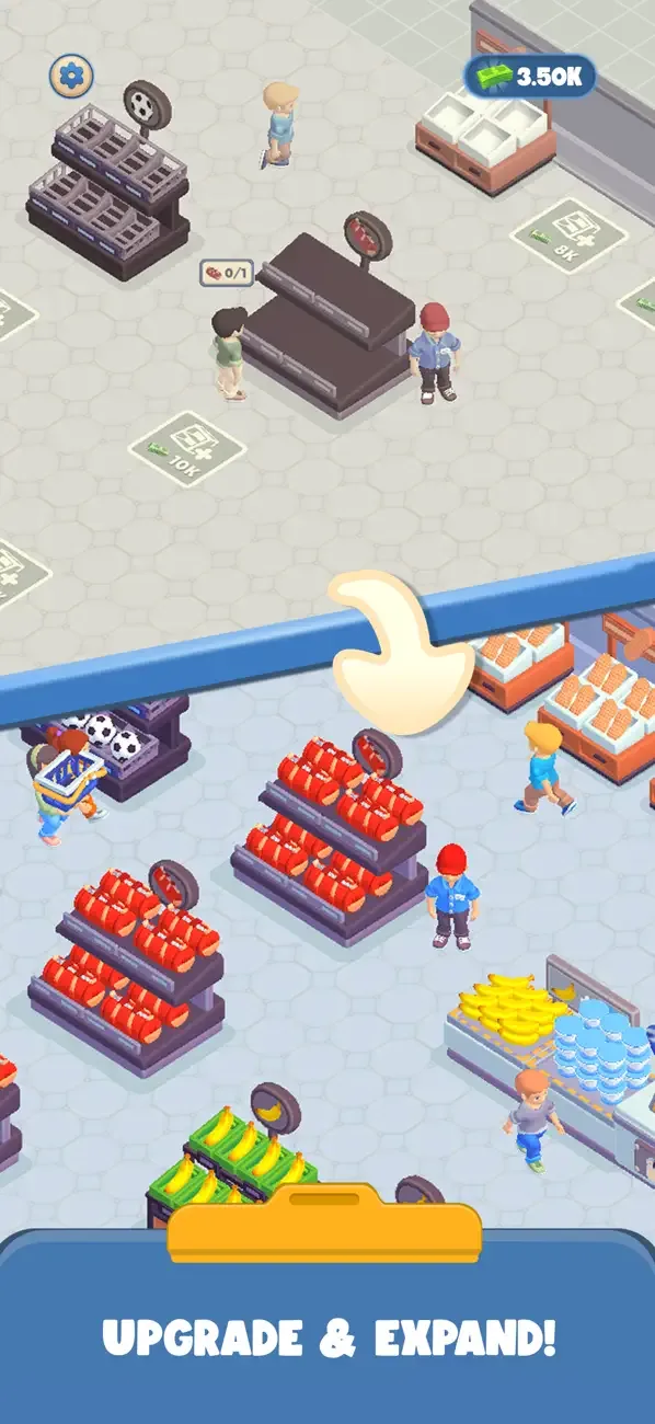 Supermarket Idle - Shop Tycoon screenshot 3