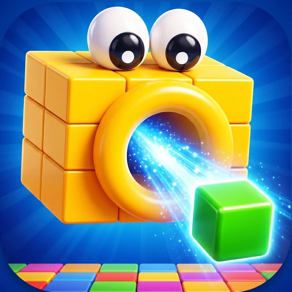 Wood Loop: Cube Shooter