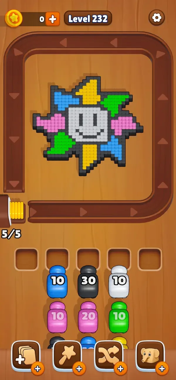 Wood Loop: Cube Shooter screenshot 3