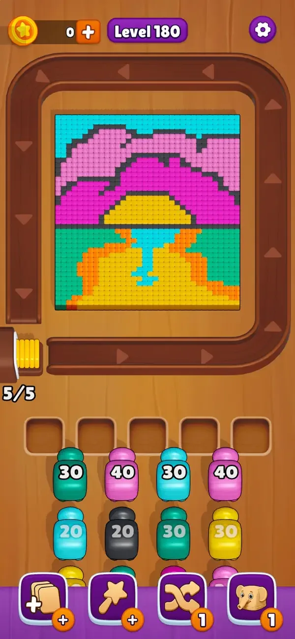 Wood Loop: Cube Shooter screenshot 4