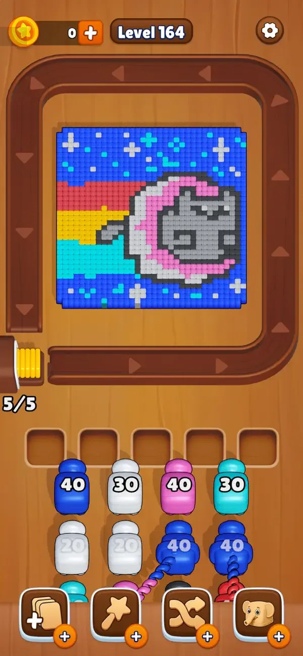 Wood Loop: Cube Shooter screenshot 5