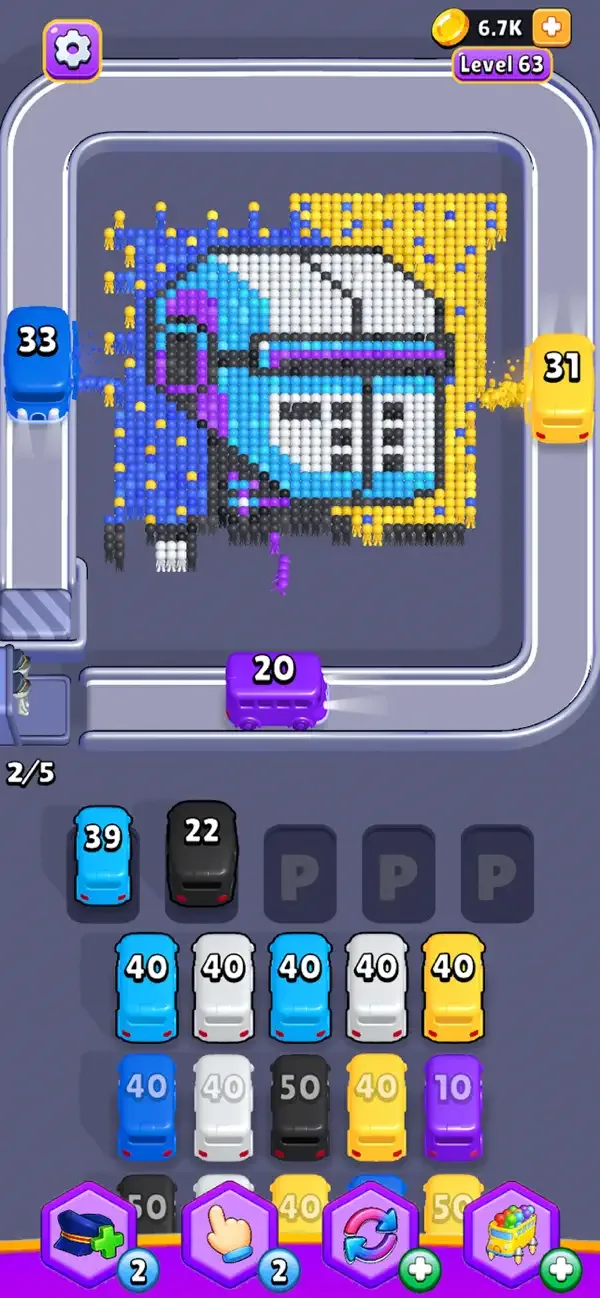 Ring Bus: Sort Puzzle screenshot 2