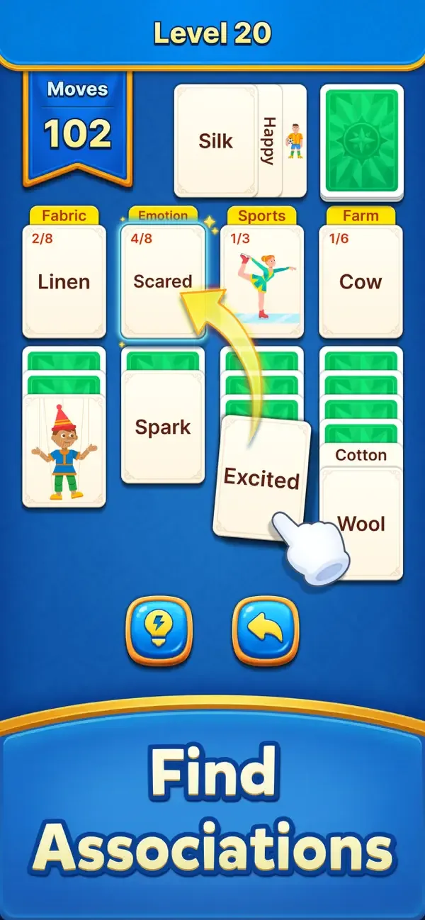 Solitaire Word Match screenshot 4
