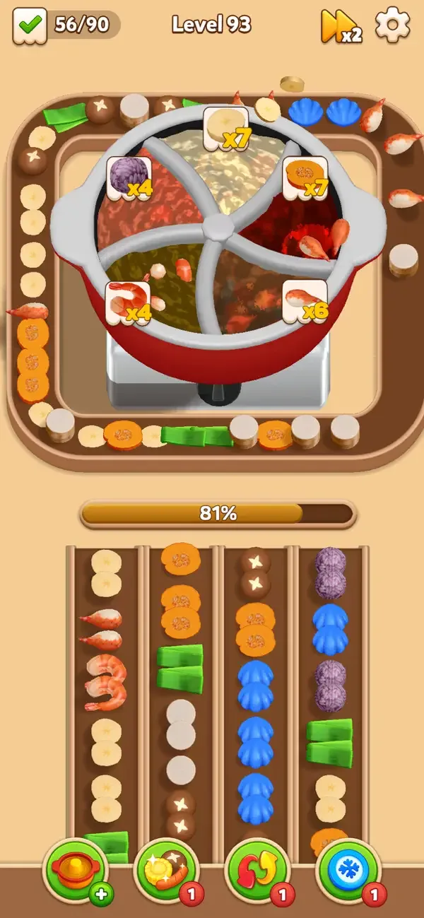 Hotpot Fever: Food Games screenshot 1